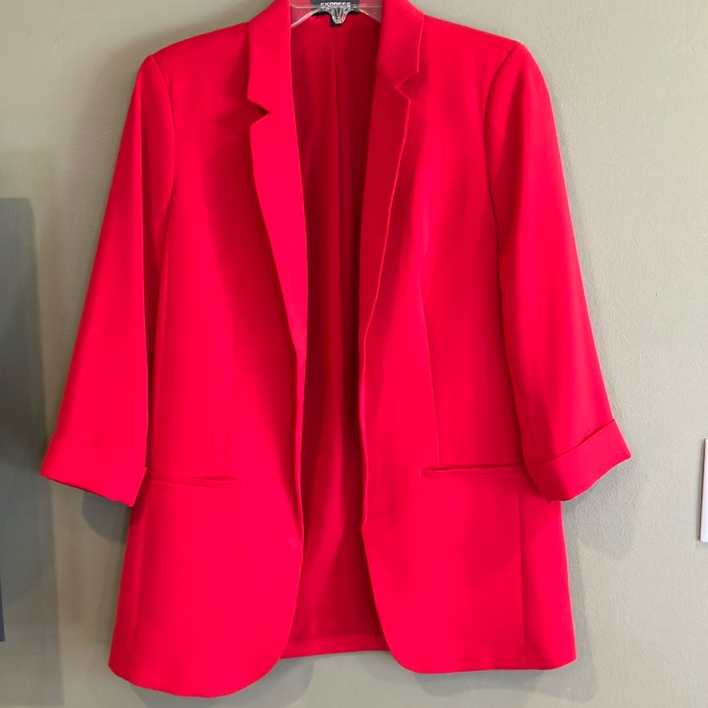 EXPRESS Red Blazer